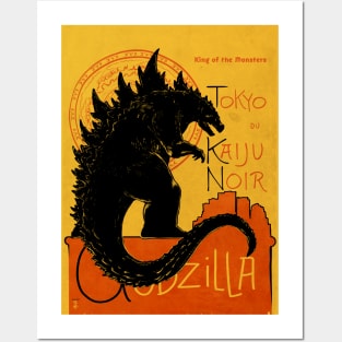 Gojira Noir Posters and Art